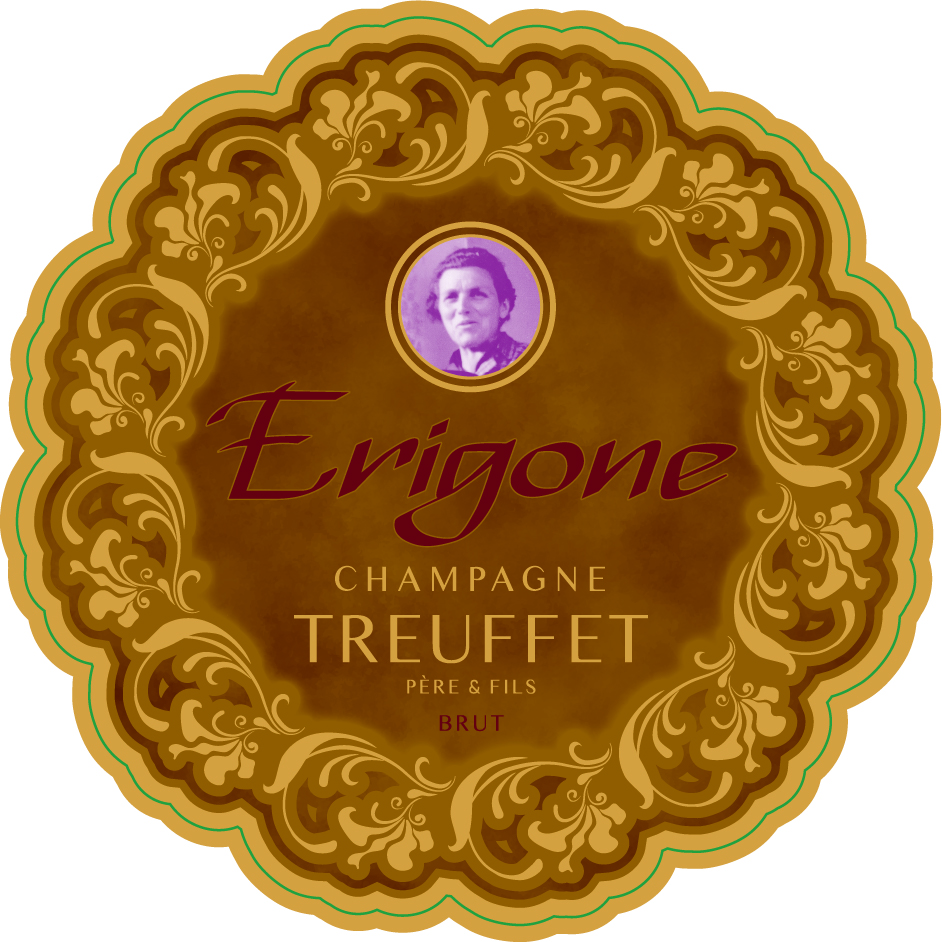 The historic Érigone label from Champagne Treuffet